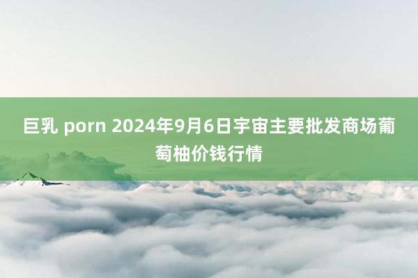 巨乳 porn 2024年9月6日宇宙主要批发商场葡萄柚价钱行情