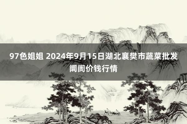 97色姐姐 2024年9月15日湖北襄樊市蔬菜批发阛阓价钱行情