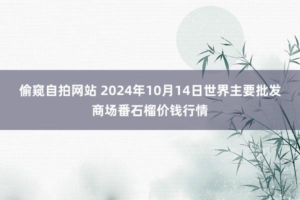 偷窥自拍网站 2024年10月14日世界主要批发商场番石榴价钱行情