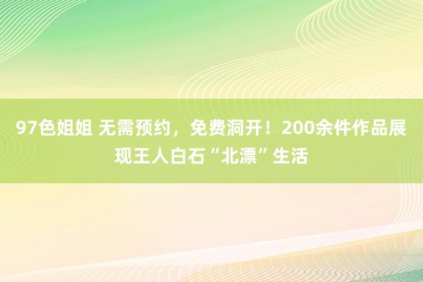 97色姐姐 无需预约，免费洞开！200余件作品展现王人白石“北漂”生活