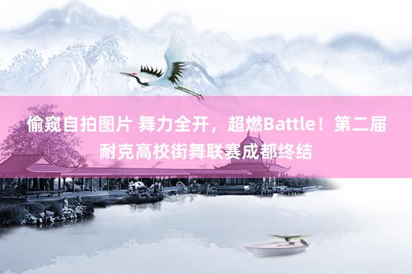 偷窥自拍图片 舞力全开，超燃Battle！第二届耐克高校街舞联赛成都终结