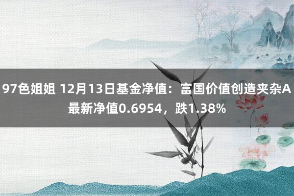 97色姐姐 12月13日基金净值：富国价值创造夹杂A最新净值0.6954，跌1.38%