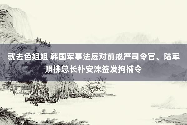 就去色姐姐 韩国军事法庭对前戒严司令官、陆军照拂总长朴安洙签发拘捕令