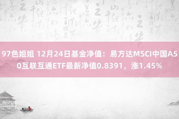 97色姐姐 12月24日基金净值：易方达MSCI中国A50互联互通ETF最新净值0.8391，涨1.45%